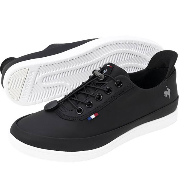 Le coq sportif ルコック スポルティフ LCS アルマ レイン SI 晴雨兼用 ハンズフリー シューズ LU5SRS26LZ-BKWH レディース