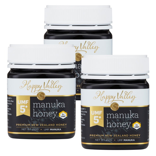 プレミアム マヌカハニー UMF5+ 250g 3本セット ニュージーランド産 天然生はちみつ 蜂蜜