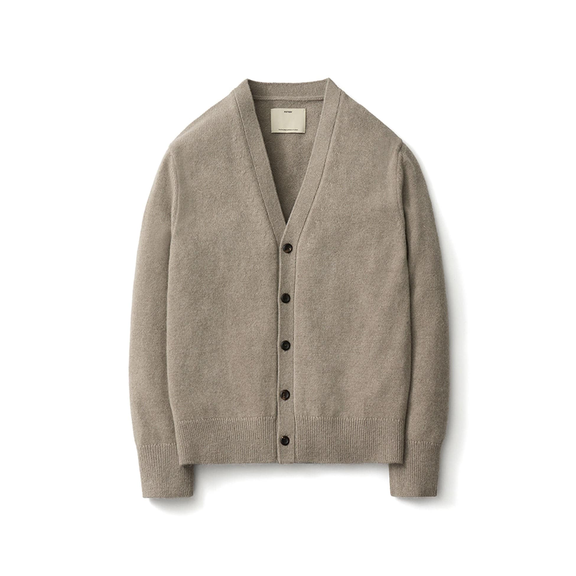 【POTTERY】 COMFORT CARDIGAN : WARM GRAY