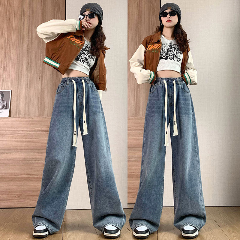 デニムパンツ レディース 大きいサイズ ワイドパンツ ストレート デニム ストレートデニム ボーイフレンドデニム デニムワイドパンツ ハイウエスト ゆったり ジーンズ ゆったりめ 大きめ