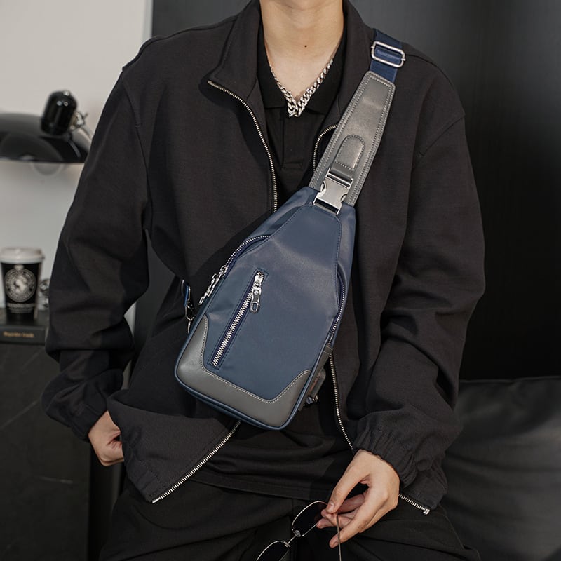 バッグ バック カバン かばん 鞄 ショルダーバッグ 肩掛けバッグ ワンショルダーバッグ 斜めがけバッグ 斜め掛けバッグ ボディバッグ ポリエステル 無地 ＵＳＢポート コードホール bk0127
