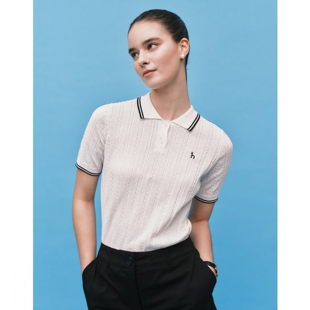 [25SS] [アイコニック] リサイクルポリブレンドケーブルショートスリーブ HSSW5BC37WT