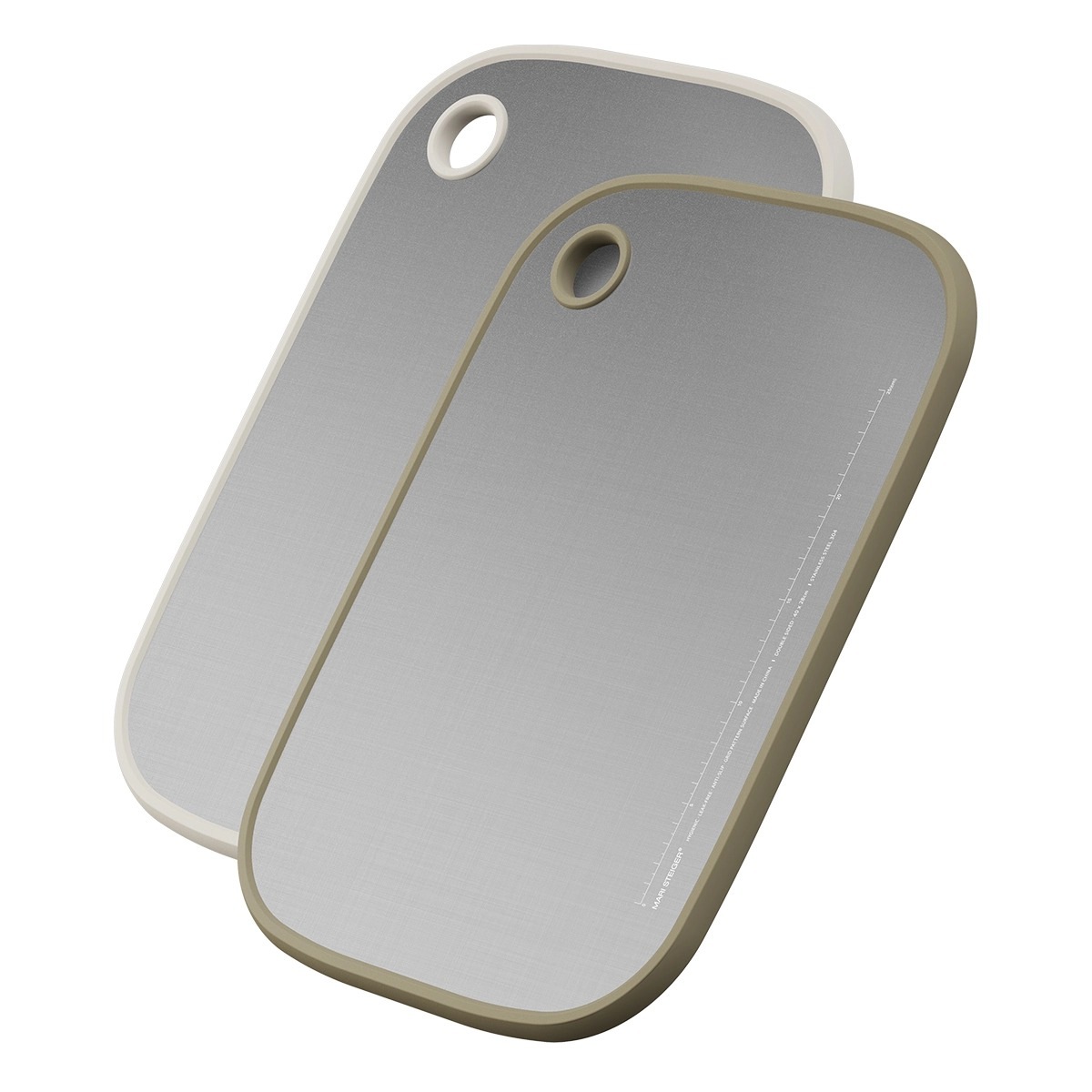 MARISTERIGER ステンレス 304 ダブルサイズ インデックスカッティングチョッピングボード