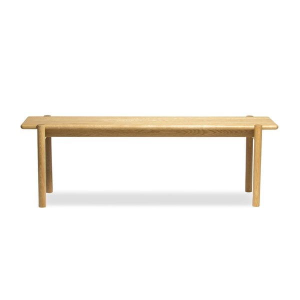 デザイナーズ家具 アンドラ 丸脚 ベンチ 135cm オーク 北欧デザイン