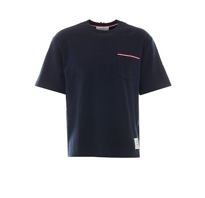 THOM BROWNE Men T-Shirts MJS183A 07323415 Blue