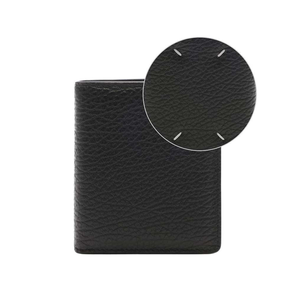 メゾンマルジェラ [メゾンマルジェラ] 24FW 女性用ステッチ二つ折り財布 (S56UI0140 P4455 T8013 24F) PVOS56UI0140P4455T80132