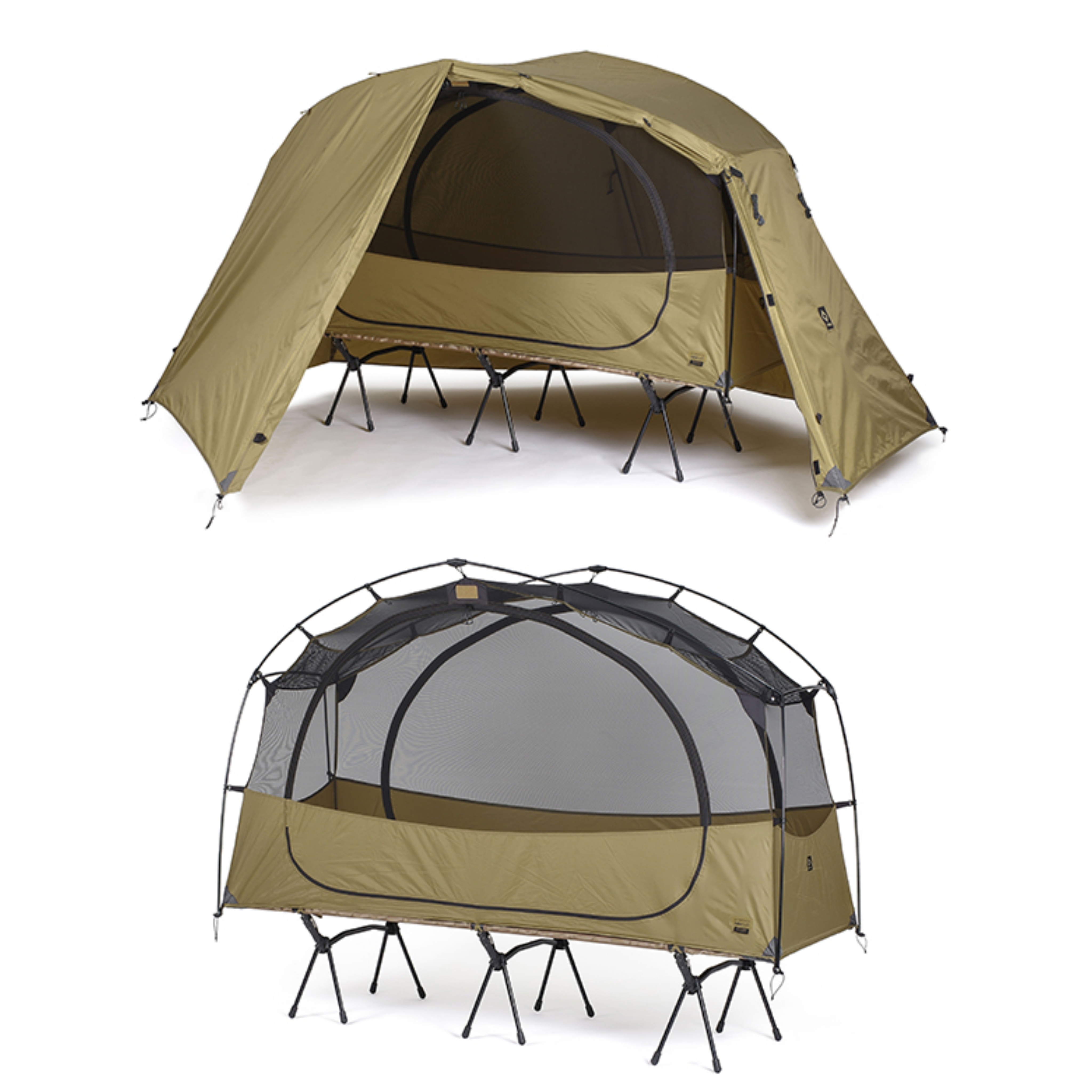 タクティカル　コットテント　ソロ　フライ　タクティカル　コットテント　ソロメッシュインナー