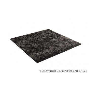 ラグ 制菌加工 約3畳 約200×250cm ホットカーペット対応 グレー 3985199