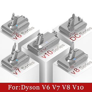 新しい代替掃除機ダイソンdyson v10リチウム電池v10掃除機電池25.2