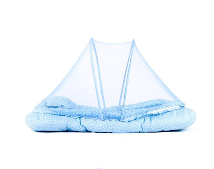 メーカー公式ショップ 新作商品 ベビーポータブル蚊帳無料インストールスリーピングパッド付き枕3点セット