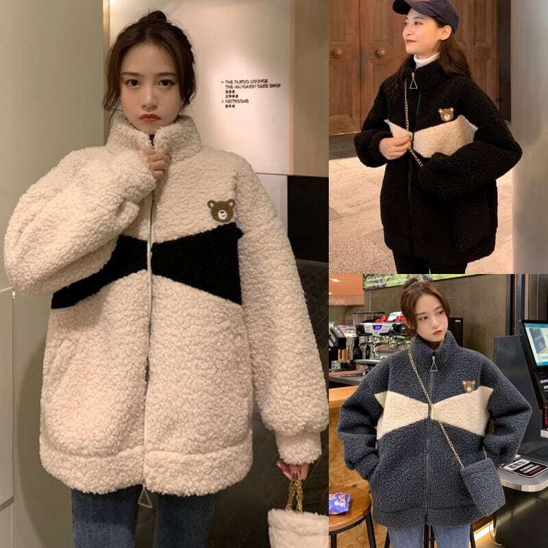 【送料無料】レディース 3カラー アウター ボア ジャケット もこもこ レディース 長袖