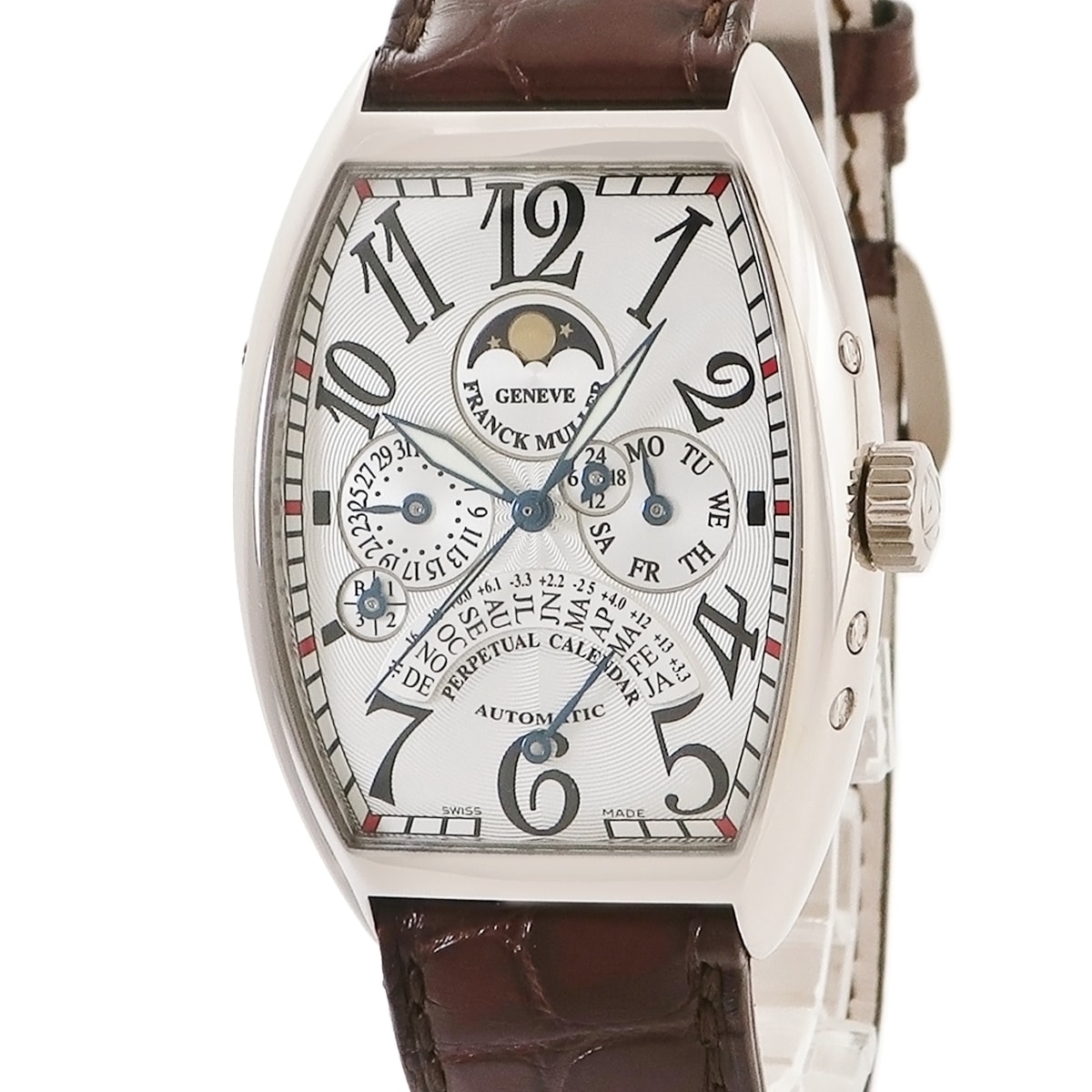 トノウカーベックス レトログラード エクィエーション 7851QPE OG 自動巻き メンズ K18WG無垢 3年保証