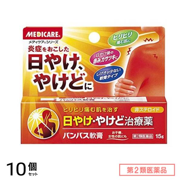 第２類医薬品 パンパス軟膏 15g 10個セット