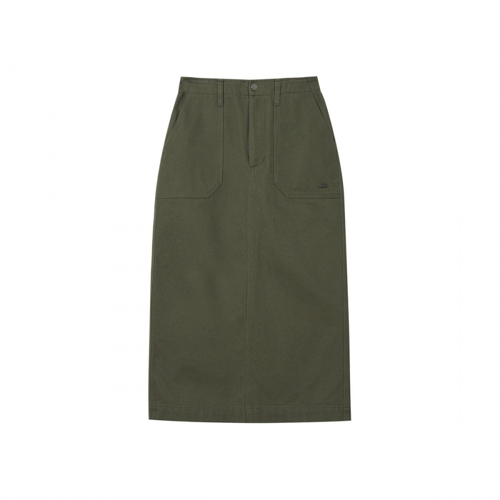 ブランド レディース レトロコア ファティーグ スカート カーキ 8115