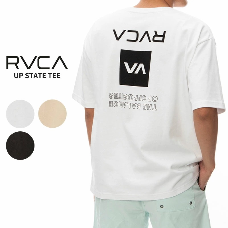 ルーカ RVCA UP STATE TEE メンズ 半袖Tシャツ カットソー BE041-234 男性