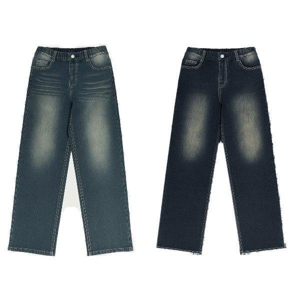 白ミンクパープルバンディングコンフォートデニムパンツ14540-055-807-10_DJ