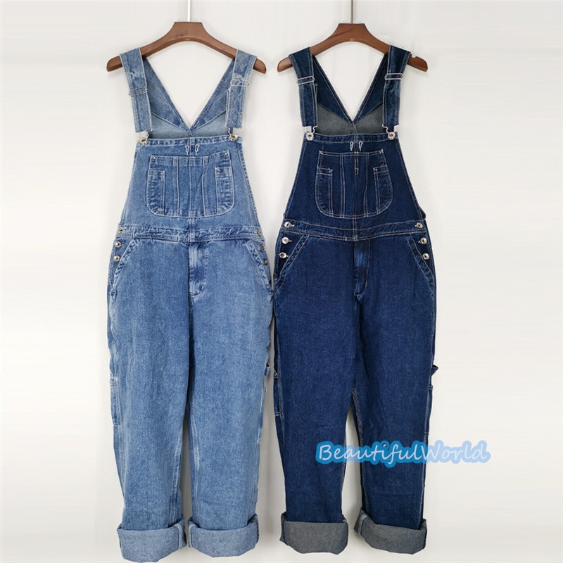 サロペット メンズ オーバーオールデニムオーバーオール つなぎ オールインワン サスペンダー ストリートアメカジ 作業服 春秋 お洒落24bdk34