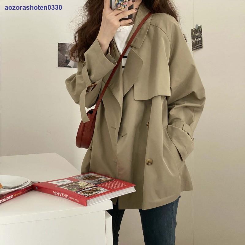 マウンテンパーカー トレンチコート レディース 40代 ミディアム丈ジャケット スプリングコート 春コート ライトアウター 秋服 韓国風 バーカー 30代 50代 大きいサイズ ゆったり マウンテンパ