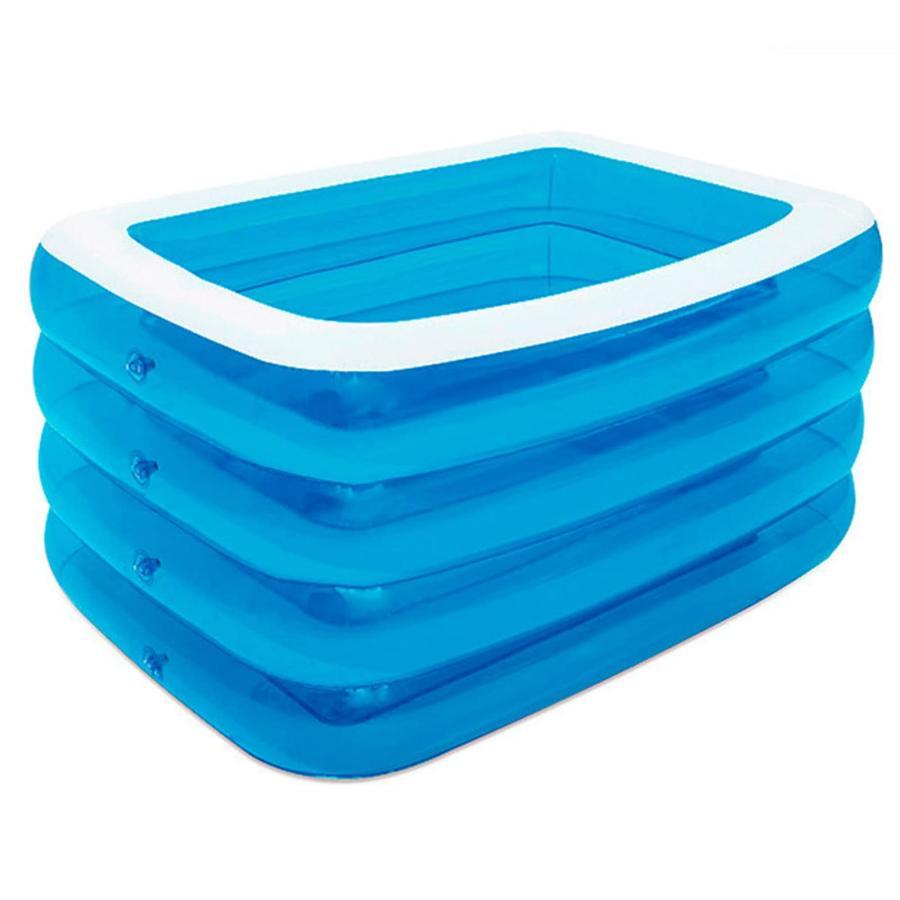 犬用プール - 膨脹可能な犬用ペット用プールスプラッシュ パッドポータブル ノンスリップ ペット用プール 入浴用浴槽 ペット犬猫子供用の子供用プール