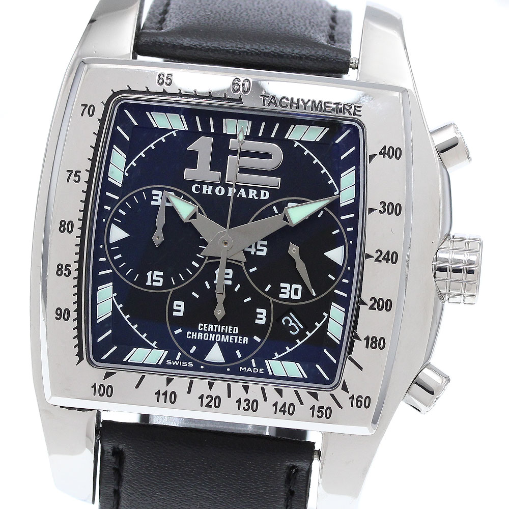 訳あり ショパール Chopard 8961 ミリア タイクーン クロノグラフ 自動巻き メンズ _834456【中古】