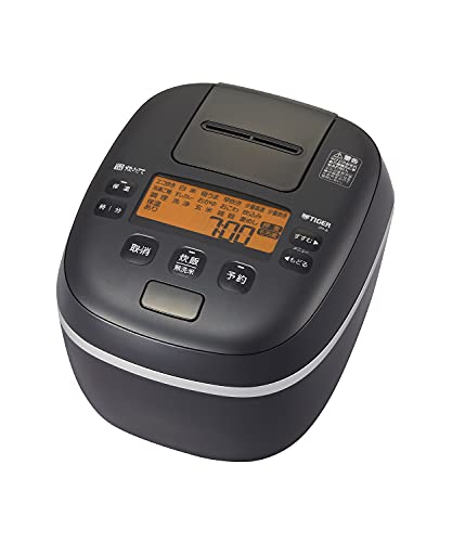 タイガー魔法瓶(TIGER) 炊飯器 5.5合 圧力IH式 ご泡火炊き少量旨火炊き オフブラック J