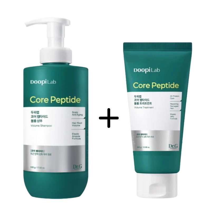 [セット]頭皮ラップコア ペプチド ボリュームシャンプー500g+ボリュームトリートメント300g