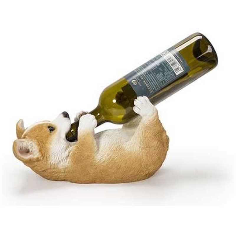 富士商　アニマルワインボトルホルダー コーギー　F21127