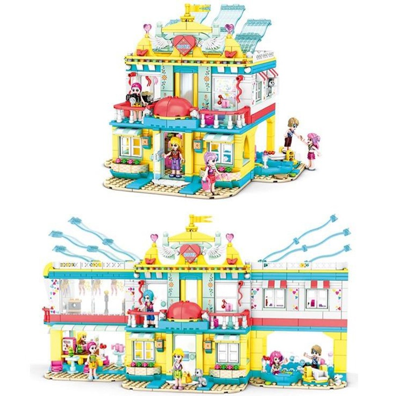 ブロック互換 レゴ 互換品 レゴ 水上プールシリーズ 夏の楽園 女の子Aセット レゴブロック クリスマス プレゼント ギフト 誕生日