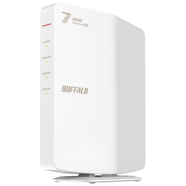 WSR3600BE4P-WH ホワイト AirStation Wi-Fi 7(11be)対応デュアルバンドWi-Fiルーター 2882+688Mbps