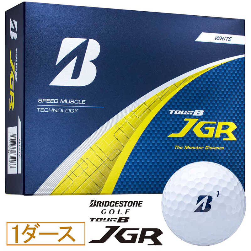 ブリヂストン　ゴルフボール TOUR B JGR ［12球(1ダース)］ ホワイト　J5WX