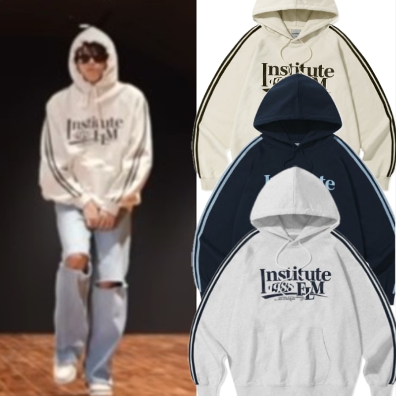 【BOYNEXTDOOR 着用 】Double Line Taping Hoodie