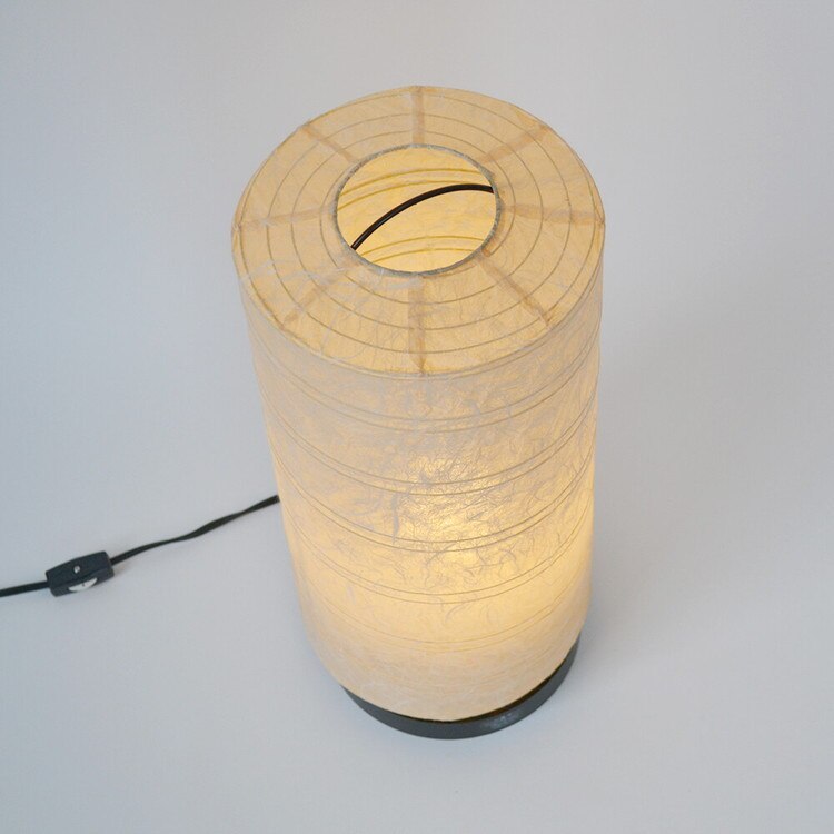 フロアライト 和風モダン おしゃれ 円柱 アジアン スタンド 照明器具 ルームライト 和室 和紙 日本製 1灯 雲龍ベージュ LED対応