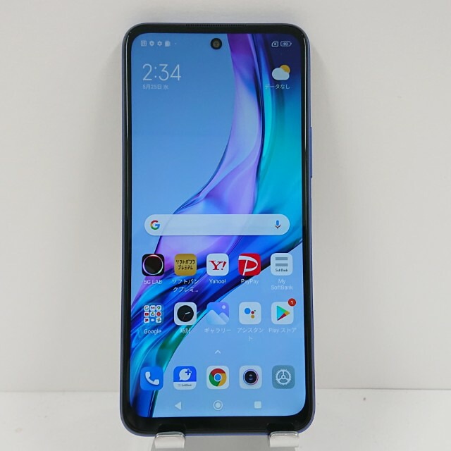 Redmi Note 10T A101XM SoftBank ナイトタイムブルー 送料無料 本体 c13745