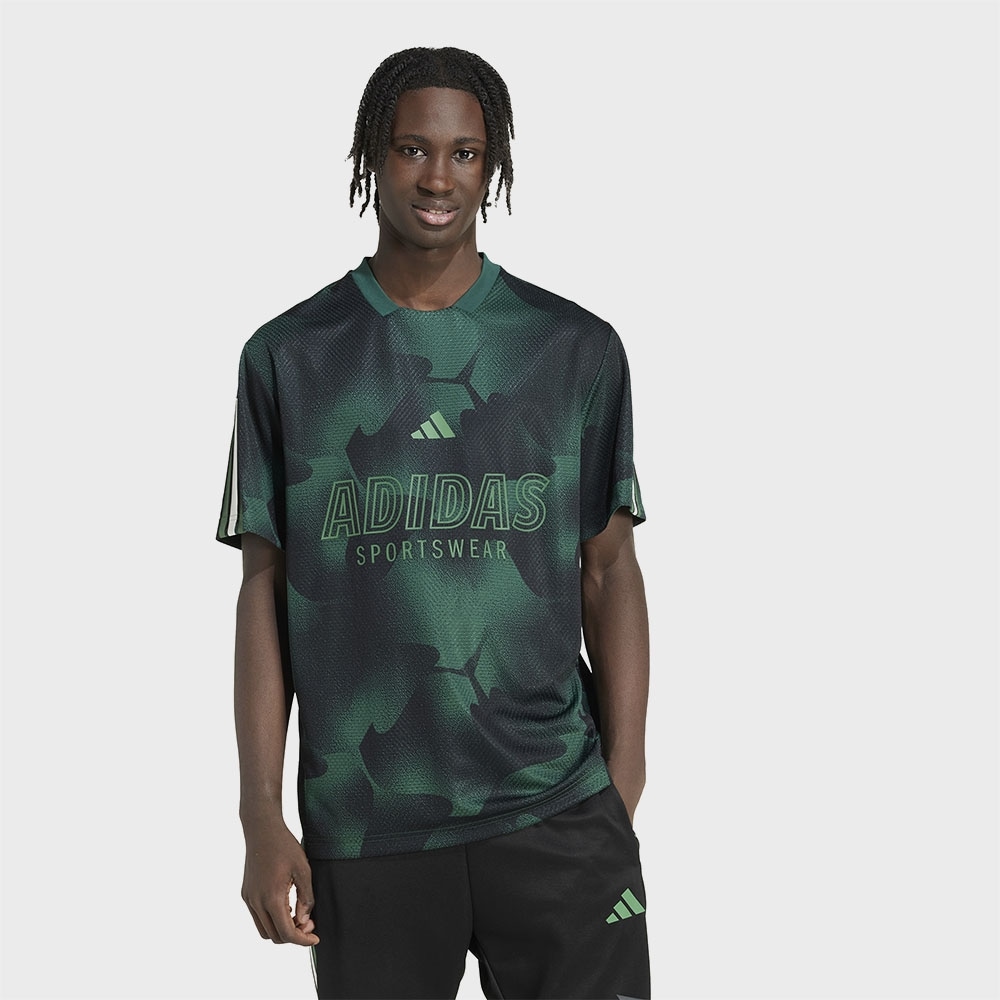 アディダスハウスオブティロショートスリーブTシャツ-ブラック/JD0606