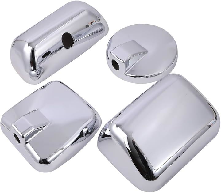 いすゞ 07 フォワード メッキ サイド ドア ミラー カバー セット H19.07～ レンジャープロ エアループ トラック 用品 外装 パーツ カスタム デコトラ 汎用 社外品