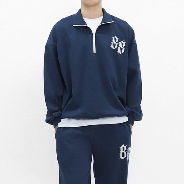 ハーフジップ SNE035 3COLOR メンズトラックスーツ ハーフジップ スウェットシャツ ストリングトラックスーツ