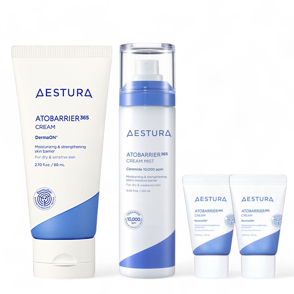 アトバリア365クリーム 80ml x 1個 + 10ml x 2個 + クリームミスト 120ml x 1個