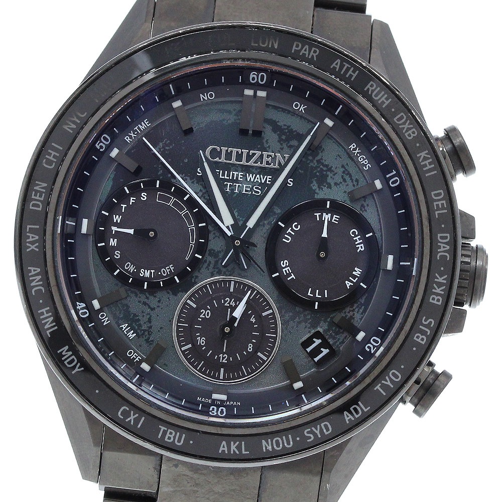 シチズン CITIZEN F950-002XB03/CC4065-61Y アテッサ ACT Line HAKUTO-R コラボレーション限定モデル ソーラー電波 メンズ _920403【中古】