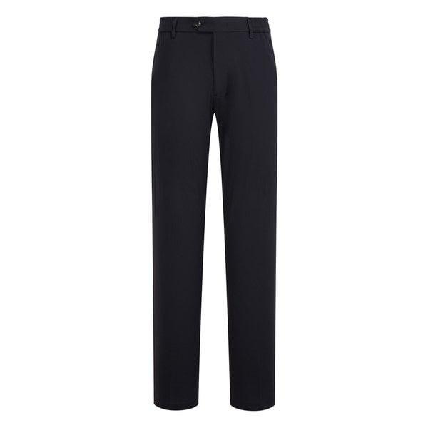 [25SS] [定番商品] ネイビー ナイロン混紡 バンディングパンツ WMPA5BN61N2