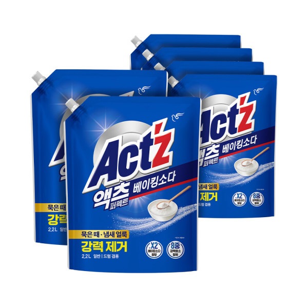 液体洗剤 アクツ パーフェクト ベーキングソーダ 2.2L 6個兼用