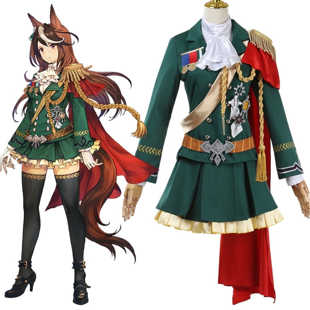 ウマ娘 プリティーダービー シンボリルドルフ 皇帝 勝負服 コスプレ衣装 コスチューム 学園祭 イベント 仮装 変装
