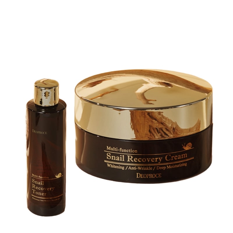 【ジオプラス】カタツムリリカバリーセット（トナー210ml+クリーム100g）