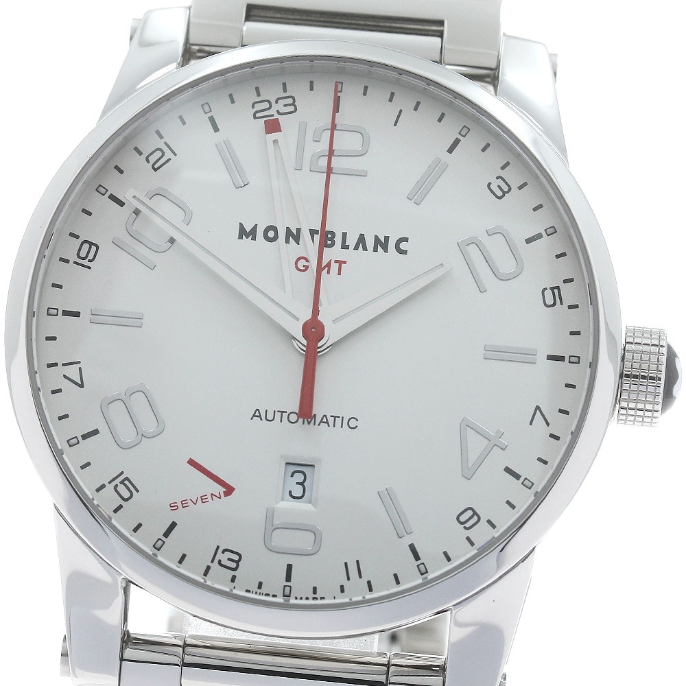モンブラン MONTBLANC 7081 タイムウォーカー GMT 自動巻き メンズ 美品 _886861【中古】