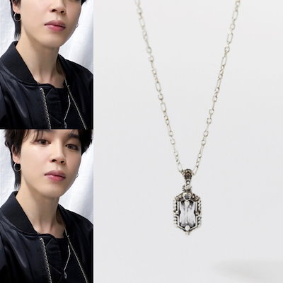 韓国発【HANNA543】BTSジミン着用★N349Sネックレス 925SILVER N349S ネックレス [HANNA543] 正規品 BTS ジミン 7F