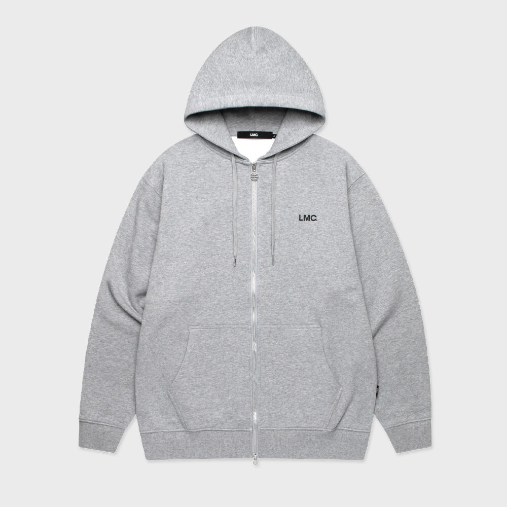 LMC OG ジップアップパーカーヘザーグレー