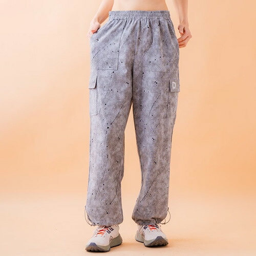 ダメージカーゴパンツ フィットネス ウィメンズ 1532-1462-GRY