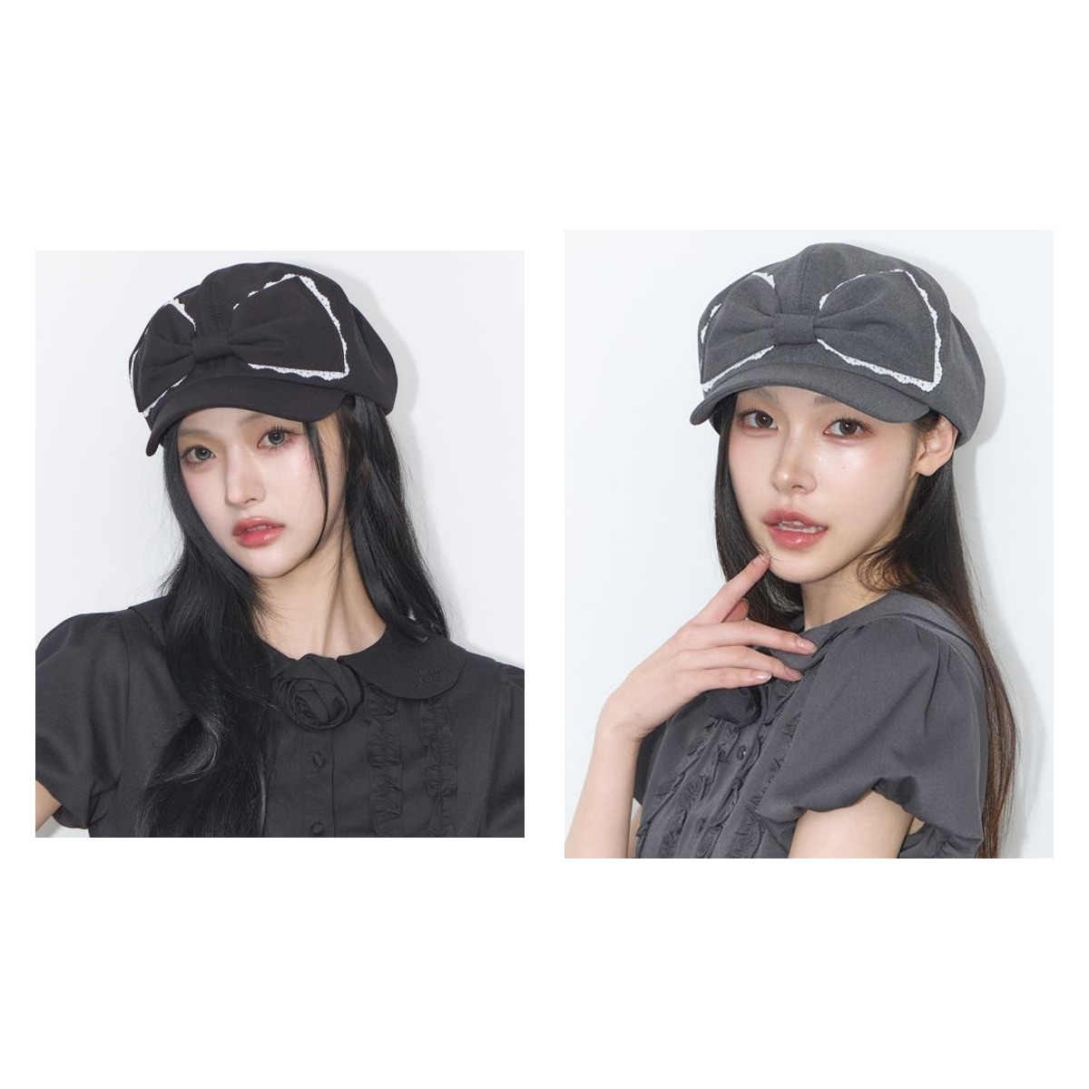 【ILLIGO】 LACE RIBBON HUNTING CAP 2色 正規品