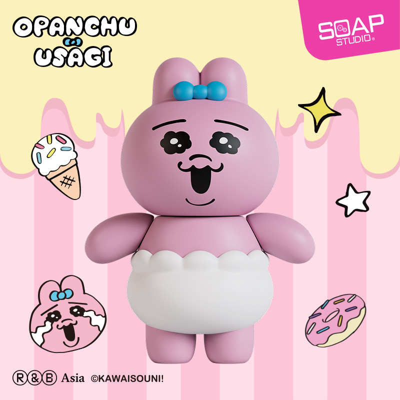 新作登場 opanchu 【正規品】頭部・両腕可動 フィギュア おぱんちゅうさぎ big size 17.5cm ぬいぐるみ プレゼント