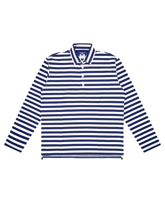 JUNYA WATANABE COMME DES GARCONS Men Polo Shirts WQT005051 NAVY WHITE