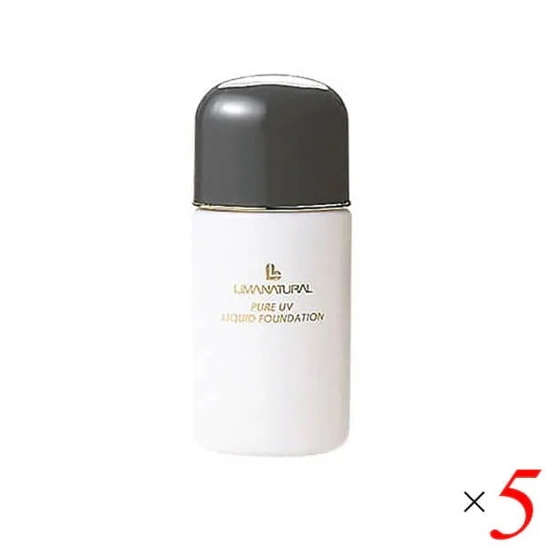 リマナチュラル UVリクイドファンデーションピンク 215 30ml 5本セット